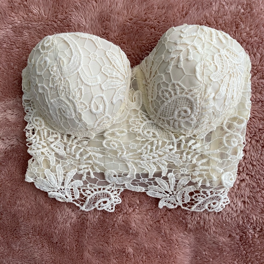 Bebe Corset Crop Top